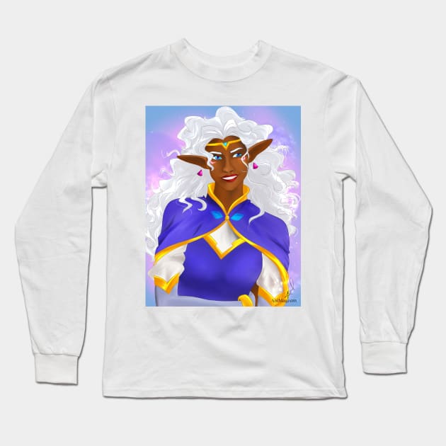 Space Princess Long Sleeve T-Shirt by AniMagix101